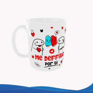 Taza 11oz Flork Paletas "Me derrito por ti" – ID TU046