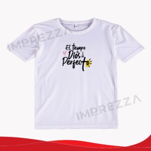 Camiseta Unisex – ID CU010 "El Tiempo de Dios es Perfecto"