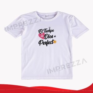Camiseta Unisex – ID CU013 "El Tiempo de Dios"