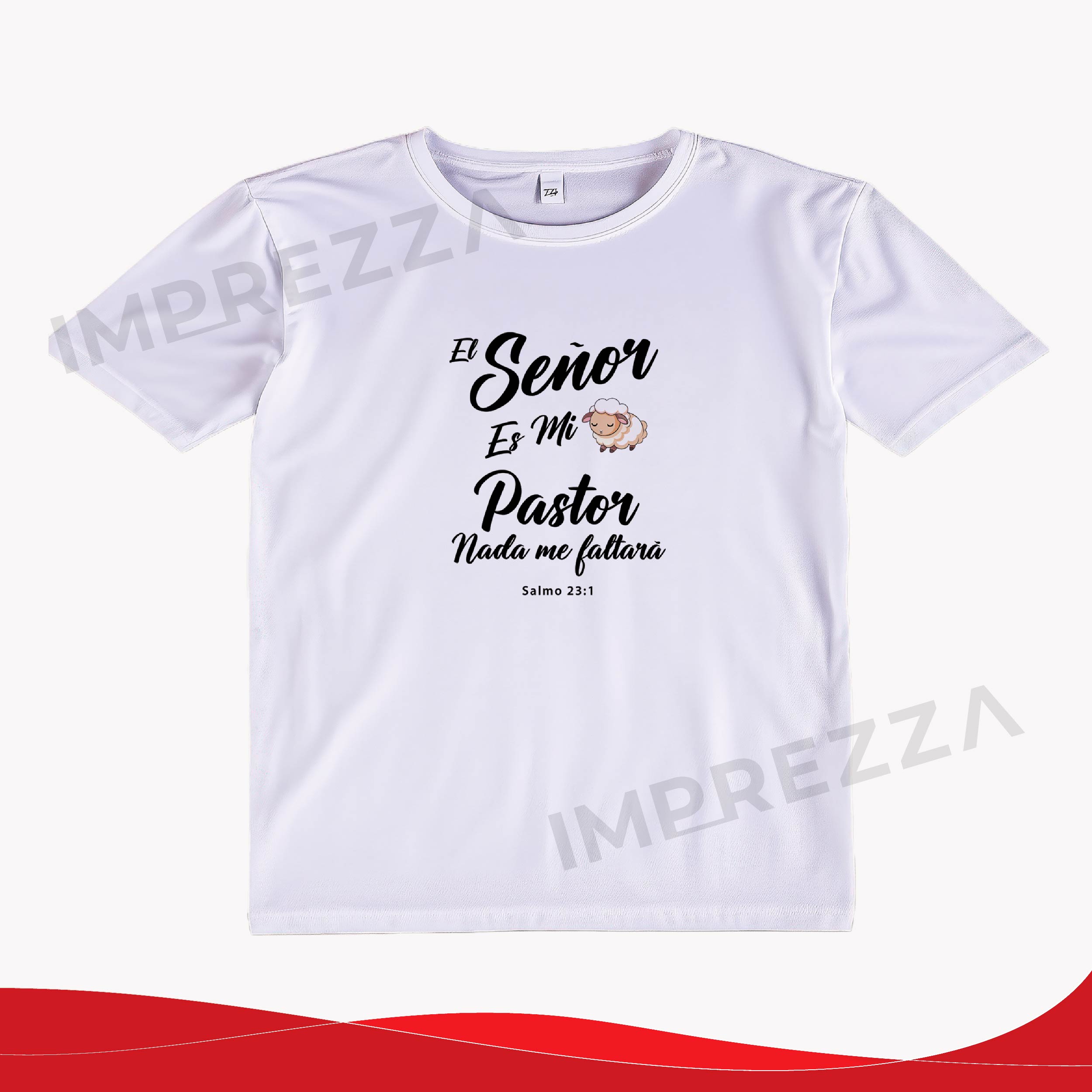Camiseta Unisex – ID CU018 "Señor es mi Pastor"