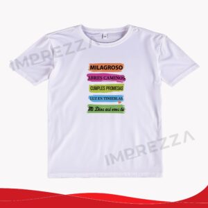 Camiseta Unisex – ID CU020 "Milagroso, Prometedor"
