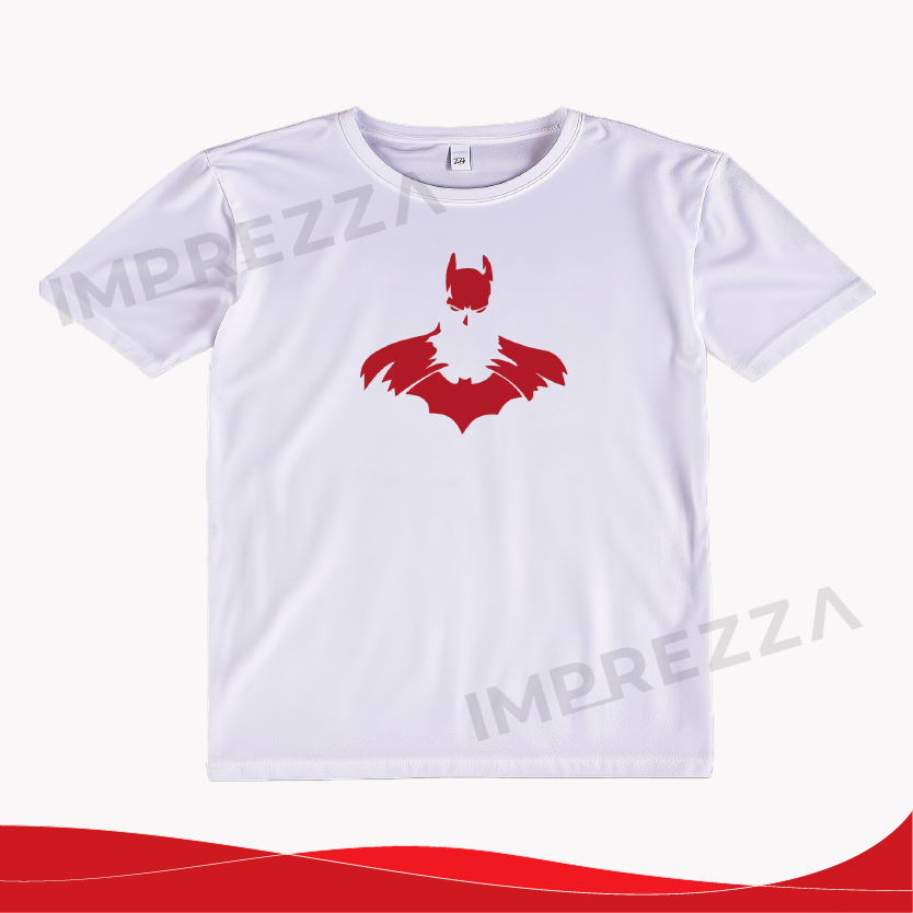 Camiseta Unisex – ID CU056 "El Murciélago Rojo" - Imagen 3
