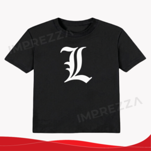Camiseta Unisex – ID CU065 "Letra Gótica Minimalista"