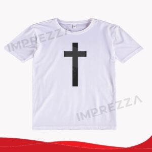 Camiseta Unisex – ID CU004 "Cruz Minimalista"