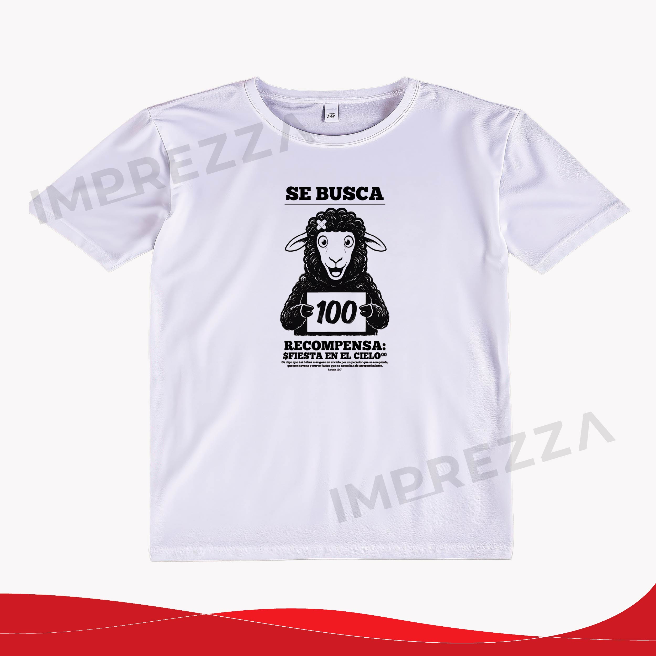 Camiseta Unisex – ID CU007 "Se Busca"