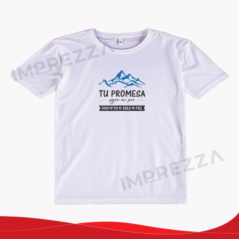 Camiseta Unisex – ID CU009 "Tu Promesa sobre la Montaña"
