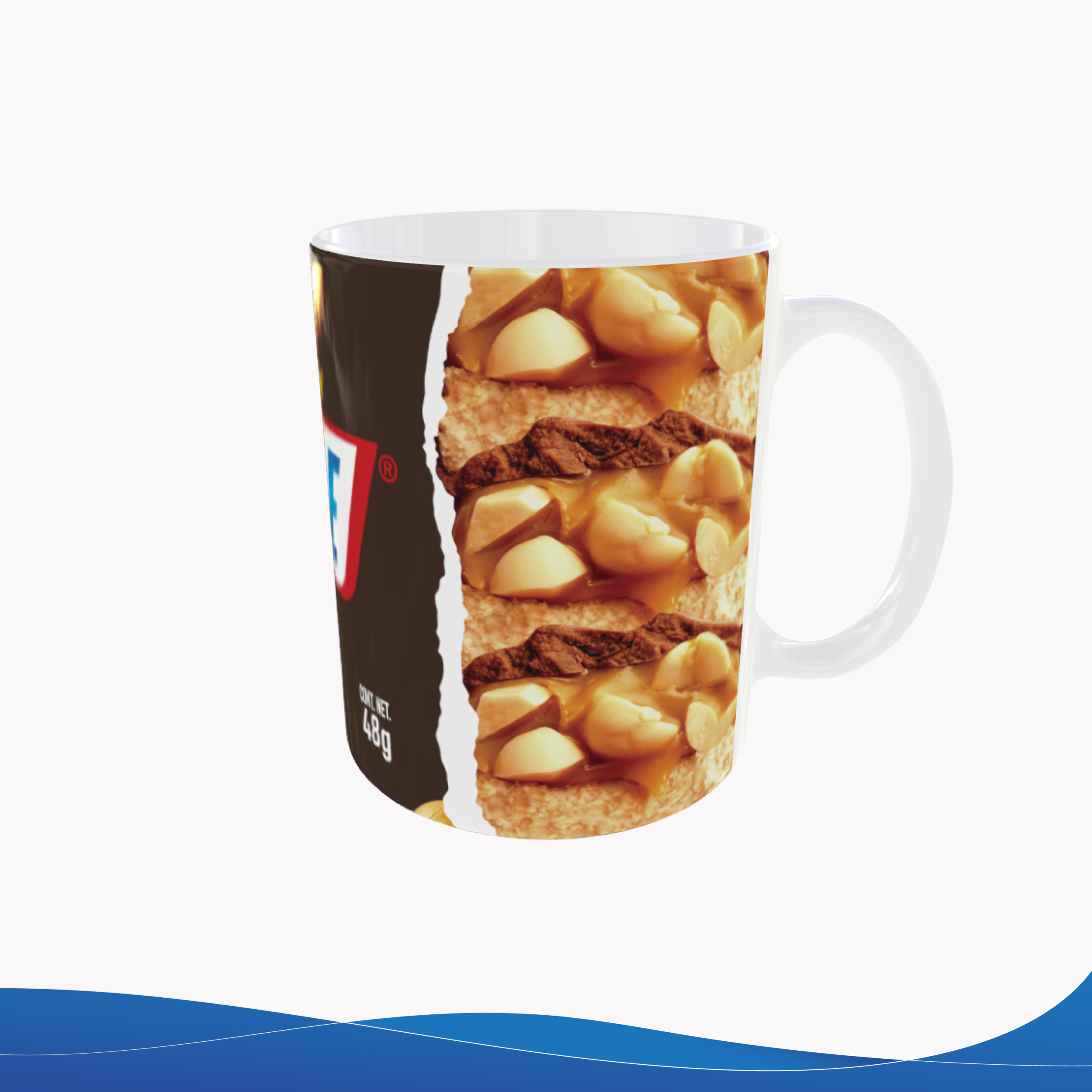 Taza 11oz Chocolate "Invencible" – ID TU059 - Imagen 3
