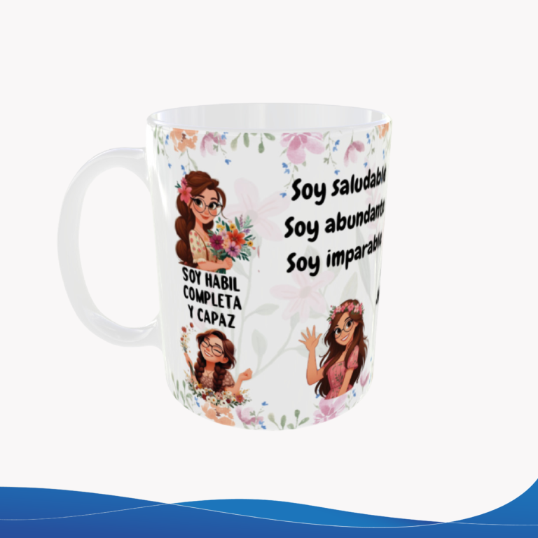 Taza 11oz Afirmaciones Positivas y Crecimiento – ID TU060
