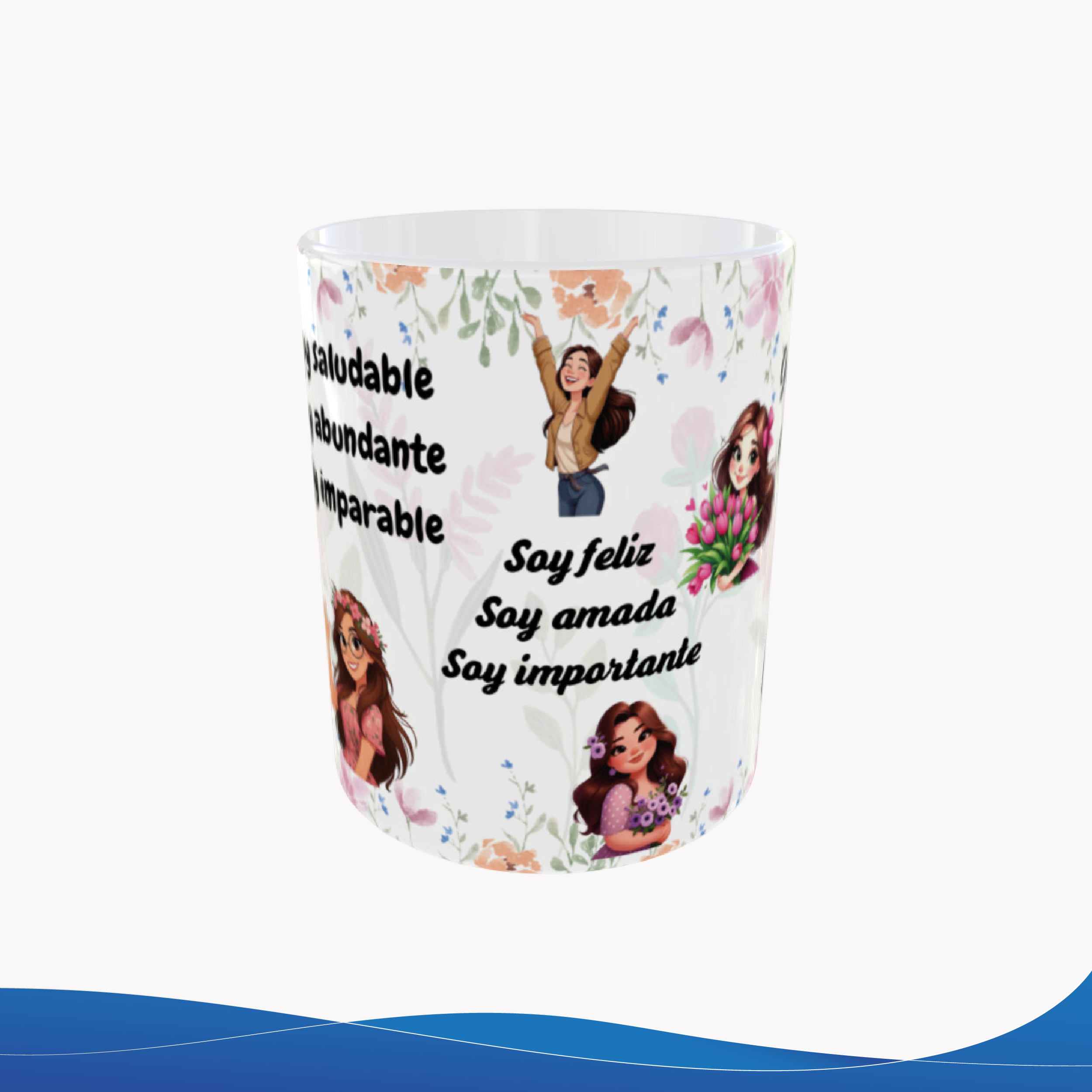 Taza 11oz Afirmaciones Positivas y Crecimiento – ID TU060 - Imagen 3