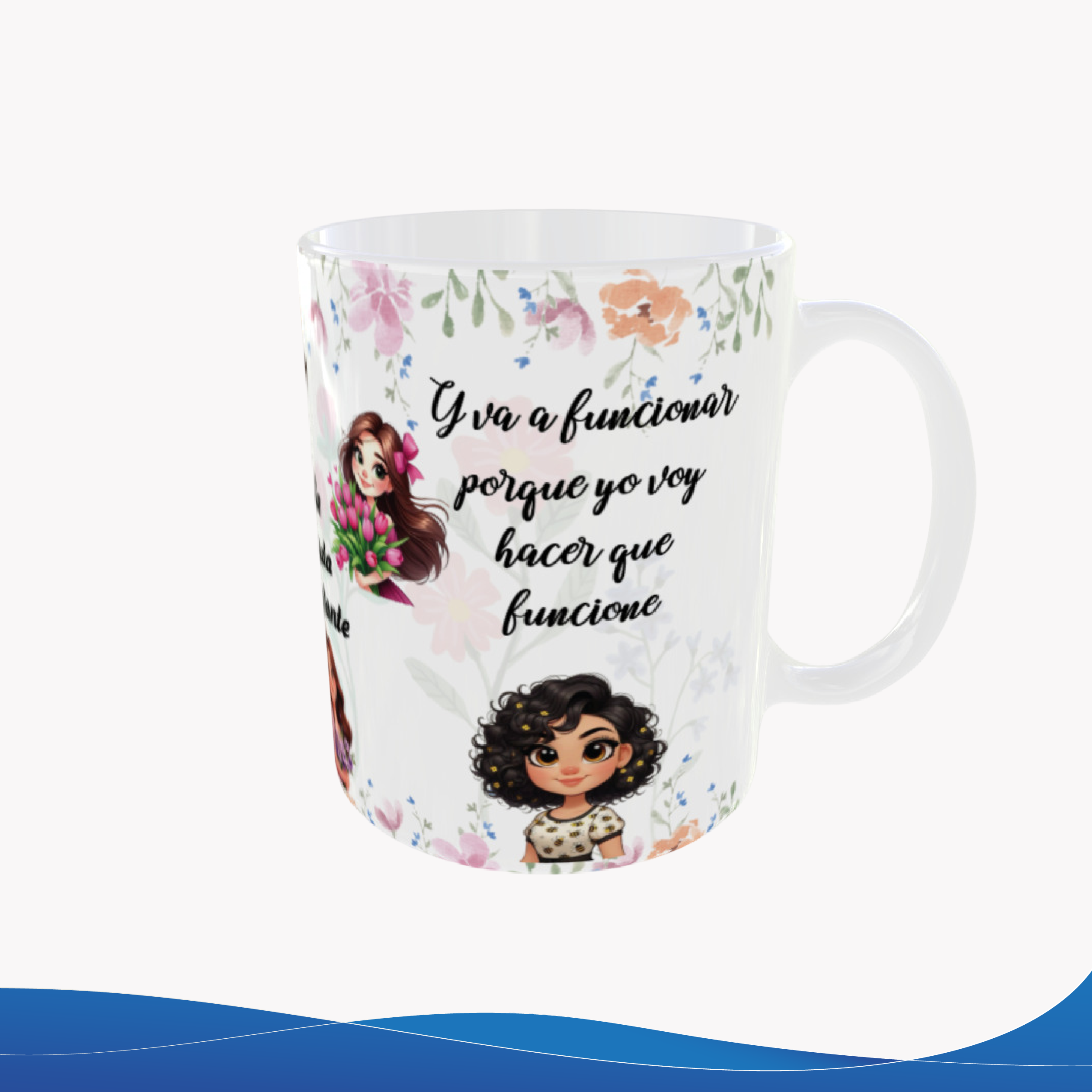 Taza 11oz Afirmaciones Positivas y Crecimiento – ID TU060 - Imagen 4