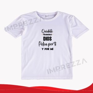 Camiseta Unisex – ID CU024 "Dios pelea por ti"