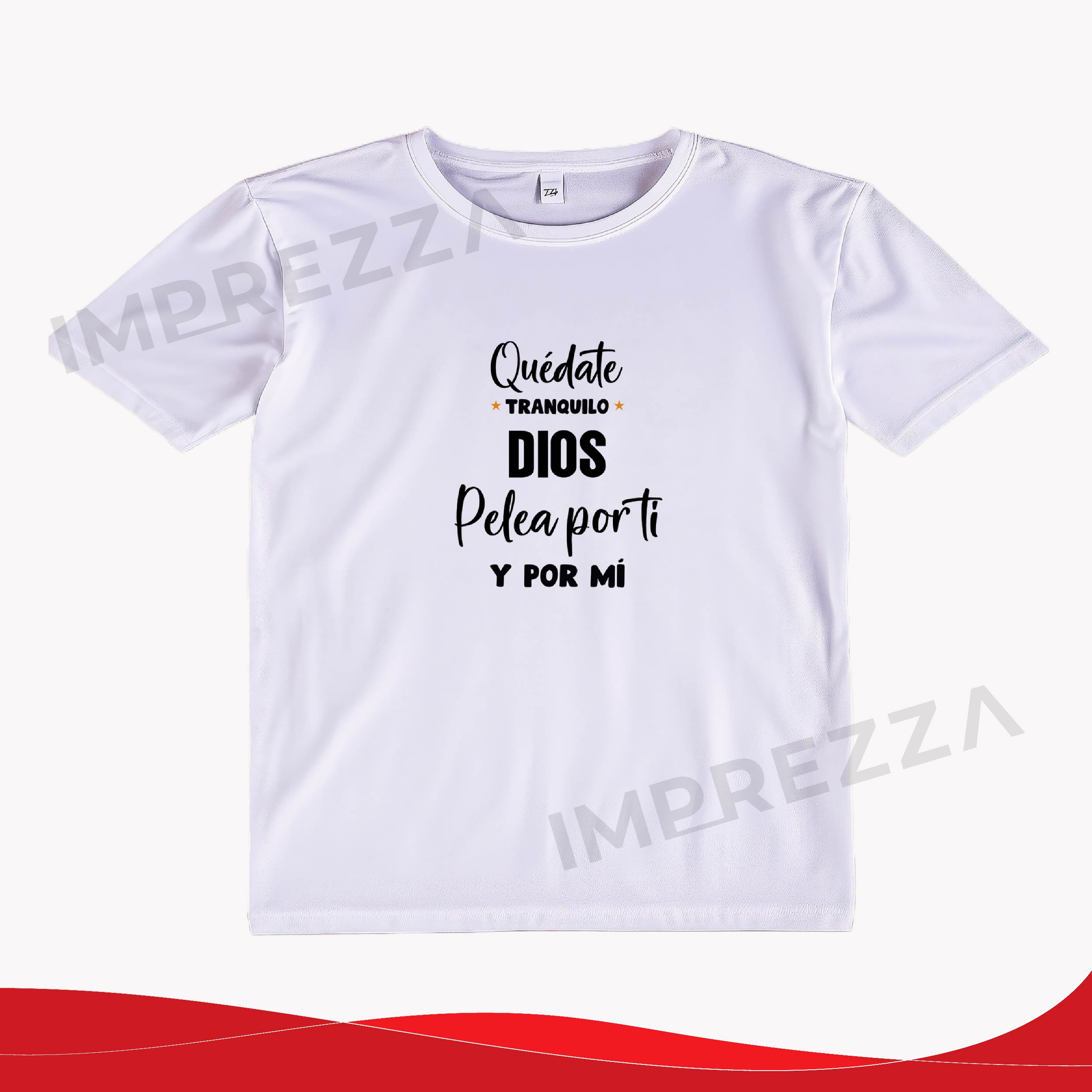 Camiseta Unisex – ID CU024 "Dios pelea por ti"