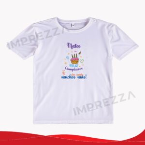 Camiseta Unisex – ID CU025 "Feliz Cumpleaños"