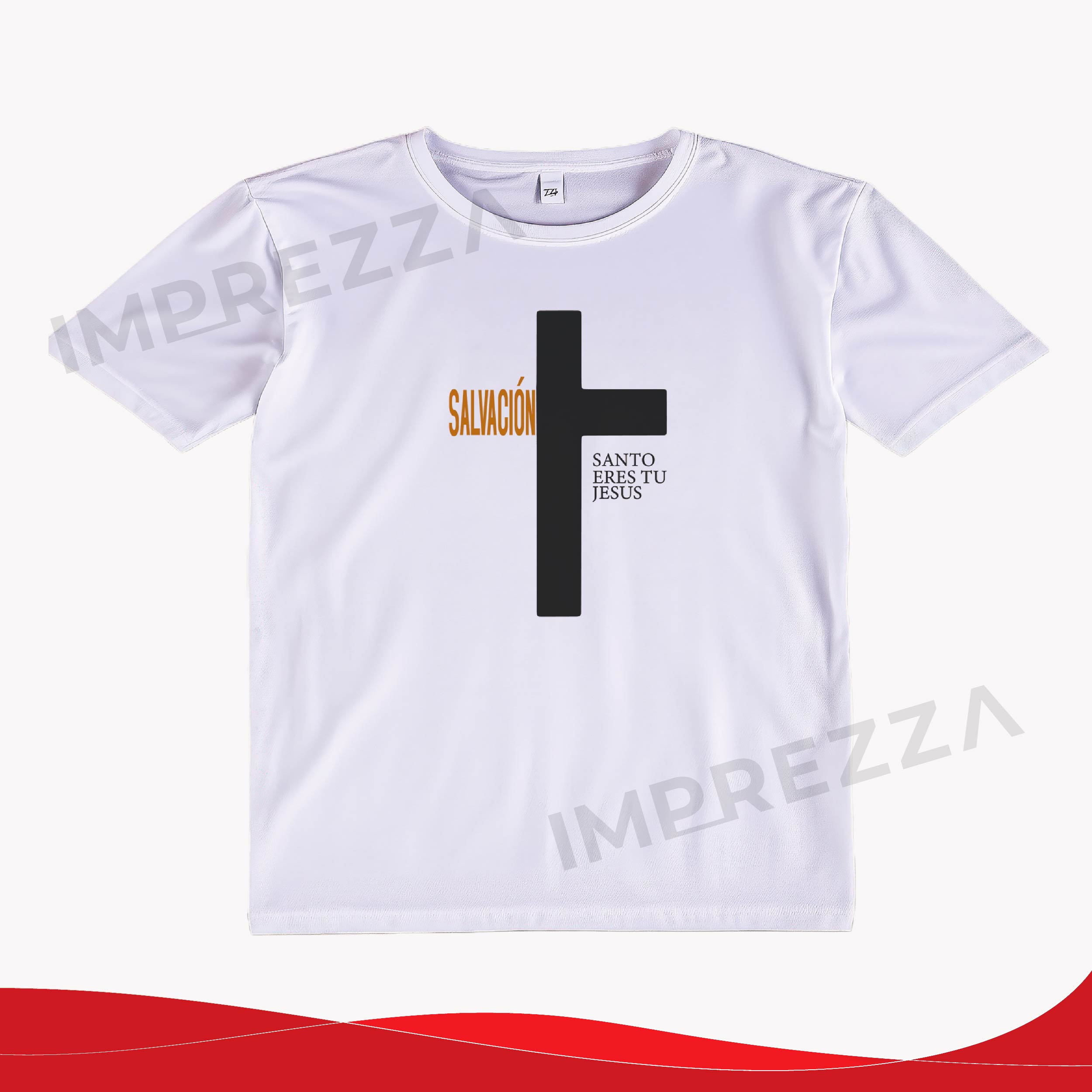 Camiseta Unisex – ID CU029 "Cruz Sello del Espíritu Santo"