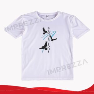 Camiseta Unisex – ID CU035 "Siluetas de Aves"