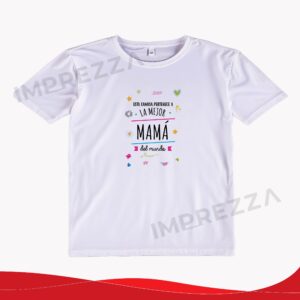 Camiseta Unisex – ID CU044 "La mejor Mamá"