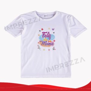 Camiseta Unisex – ID CU045 "Feliz Día Mamá"