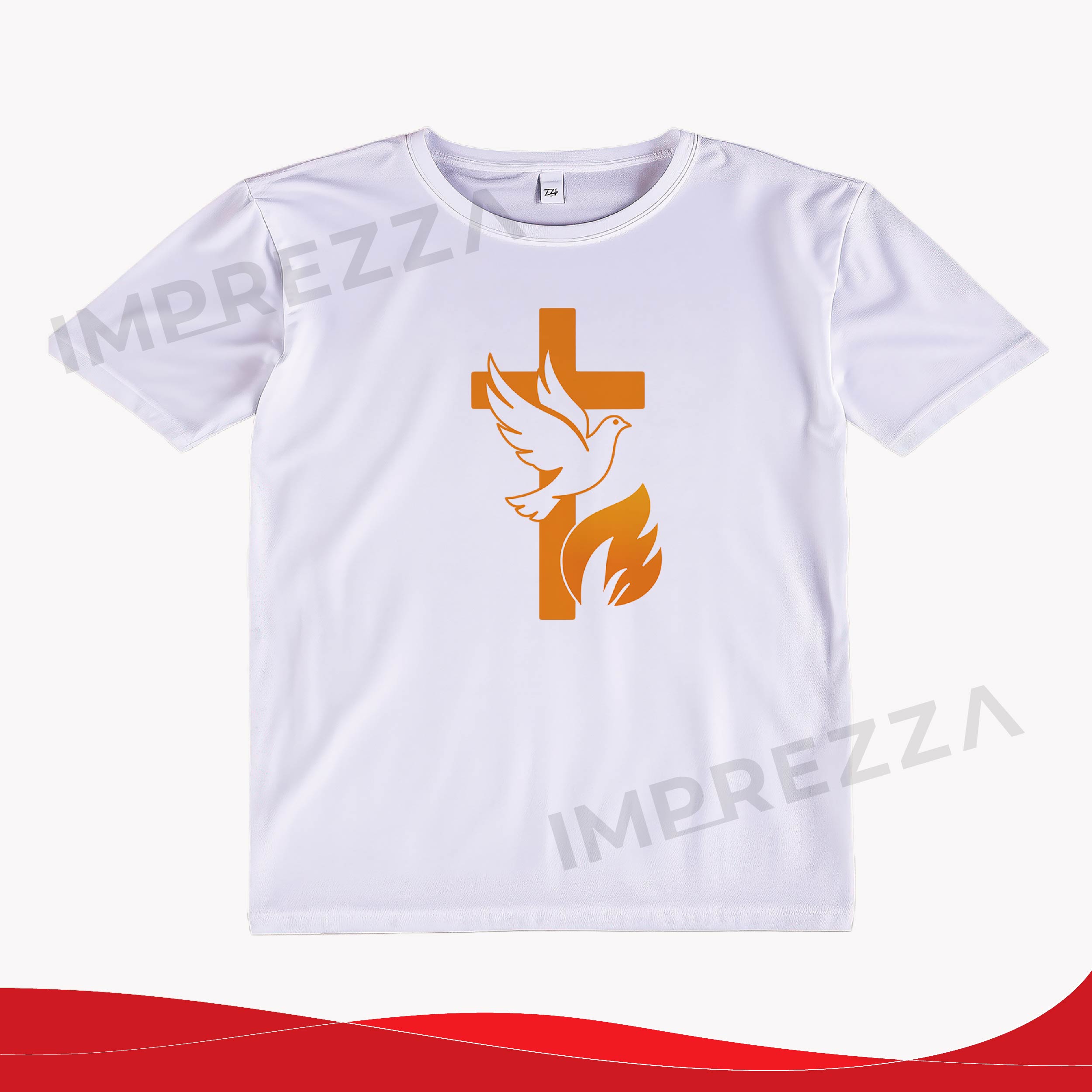 Camiseta Unisex – ID CU050 "Llama del Espíritu"