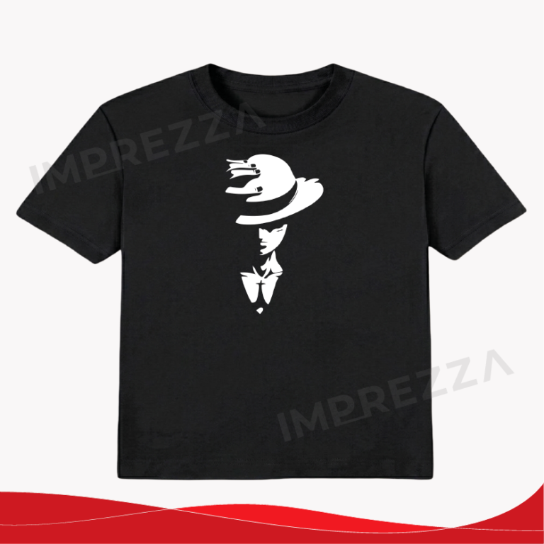 Camiseta Unisex – ID CU051 "Silueta Pirata de Paja"