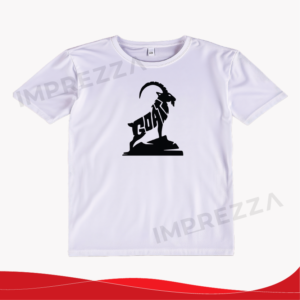 Camiseta Unisex – ID CU061 "Cabra G.O.A.T."