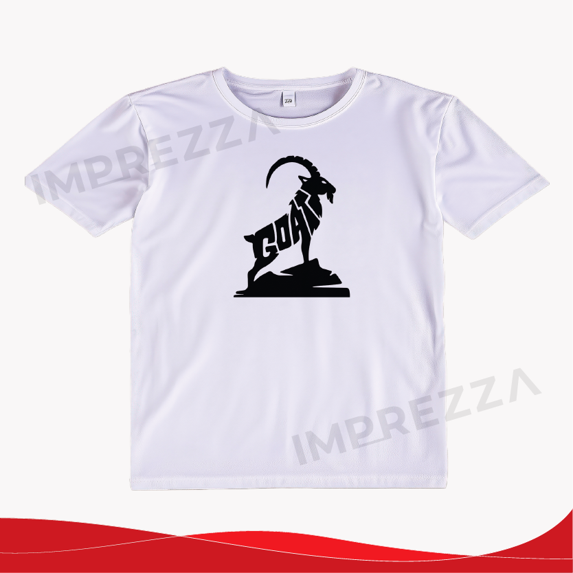 Camiseta Unisex – ID CU061 "Cabra G.O.A.T."
